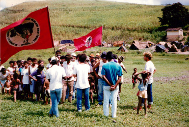 Acampamento Boa Sorte do MST (Gameleira-PE, data
desconhecida) Crédito: Reginaldo Pacheco
