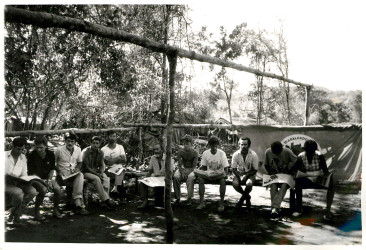 ssentamento Fazenda Europa do MST (Goiás, 1989) Crédito: Reginaldo