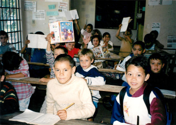 Assentamento "Cobrinco" do MST (Rondônia, 25 abr.
2000) Crédito: Arquivo MST