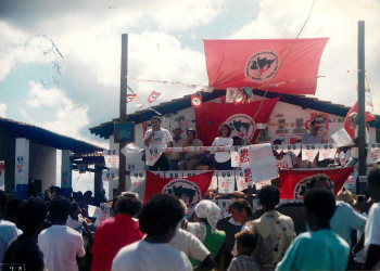 Assentamento do MST (Município de Prado-BA,
data desconhecida) Crédito: Juan Pezetto