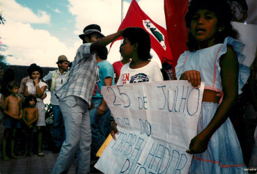 Mobilização Dia do Trabalhador (Alagoas, 25 jul. 1989) Crédito: Arquivo
MST