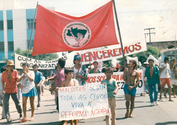 Passeata (Imperatriz-MA, 02 jun. 1990) Crédito: Arquivo MST