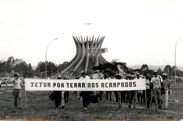 Jejum por Terra e Justiça (Distrito Federal, 07 jul. 1986)
Crédito: Eduardo Tavares