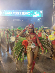 Movimento Sem Terra participa do desfile da Escola de Samba Camisa Verde e Branco, no Sambódromo Anhembi, em São Paulo, e canta o samba enredo "Invisíveis". Foto: Nátaly Santiago.