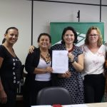 Em São Paulo, Mulheres Sem Terra apresentam suas pautas no ITESP e no INCRA! Foto: Comunicação MST