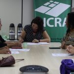 Em São Paulo, Mulheres Sem Terra apresentam suas pautas no ITESP e no INCRA! Foto: Comunicação MST