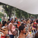 Acampamento Pedagógico no Rio de Janeiro com muita mística e animação. Foto: Comunicação MST