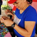 Cerca de 50 mulheres da regional Sul se organizaram no acampamento Genivaldo Alves, no município de Itajuípe, Sul da Bahia. Foto: Comunicação MST