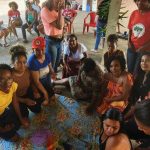Cerca de 50 mulheres da regional Sul se organizaram no acampamento Genivaldo Alves, no município de Itajuípe, Sul da Bahia. Foto: Comunicação MST