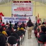 Mulheres Sem Terra realizam acampamento pedagógico em Fortaleza (CE). Foto: Aline Oliveira.