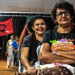 Mulheres Sem Terra organizam Ato Político no DF. Foto: Camila Araújo.