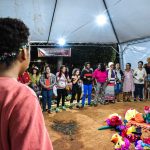 Mulheres Sem Terra organizam Ato Político no DF. Foto: Camila Araújo.