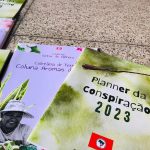 As mulheres seguem firmes e em luta no 2° dia do acampamento Pedagógico das mulheres do Campo Unitário. Foto: Comunicação MST