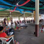 De 06 a 08 de março as mulheres do campo, águas e florestas em Roraima estiveram reunidas na Acampamento Pedagógico das Mulheres Sem Terra. Foto: Comunicação MST.