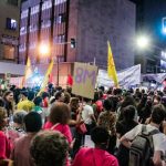 Neste 8 de março, em Curitiba: trabalhadoras do campo, da cidade, indígenas, Sem Teto e Sem Terras. Foto: Comunicação MST