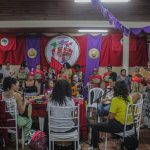 Roda de Samba das Mulheres e café das camponesas na noite cultural da Jornada de Lutas das Mulheres em Curitiba (PR). Foto: Juliana Barbosa.