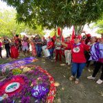 Em Aracaju o 08 de março foi marcado por denúncias as mais diversas formas de violências imposta pelo agronegócio. Foto: Luiz Fernando.
