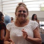 Mulheres Sem Terra do RN seguiram em marcha para a Solenidade em alusão ao 8 de Março. Foto: Morgana Souza.