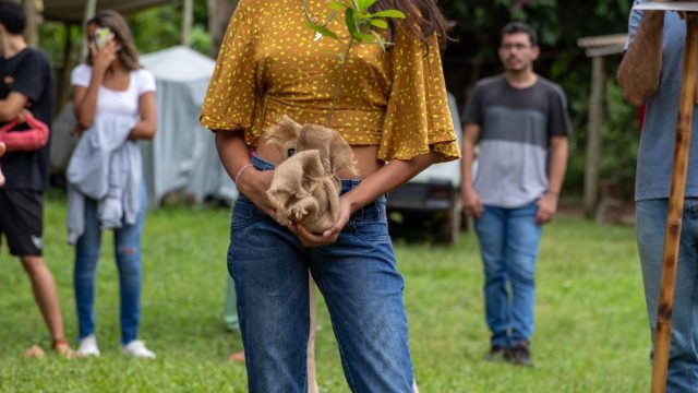 Plantio de árvores marca a celebração de 14º aniversário do assentamento Dênis Gonçalves,Minas Gerais, Foto: Dowglas Silva