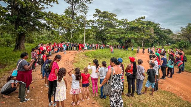 Plantio de árvores marca a celebração de 14º aniversário do assentamento Dênis Gonçalves,Minas Gerais, Foto: Dowglas Silva