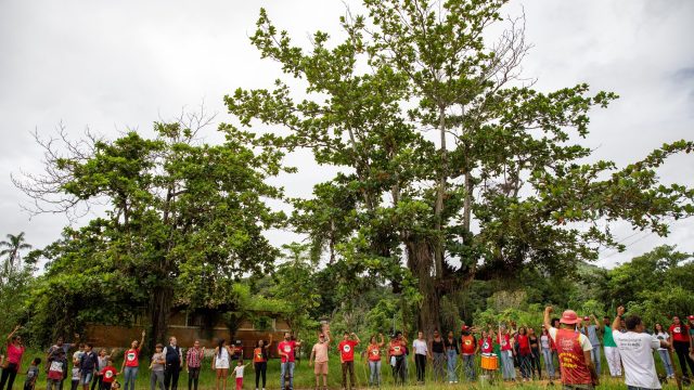 Plantio de árvores marca a celebração de 14º aniversário do assentamento Dênis Gonçalves,Minas Gerais, Foto: Dowglas Silva