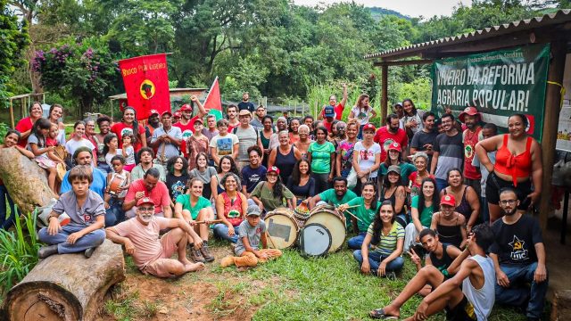 Plantio de árvores marca a celebração de 14º aniversário do assentamento Dênis Gonçalves,Minas Gerais, Foto: Dowglas Silva