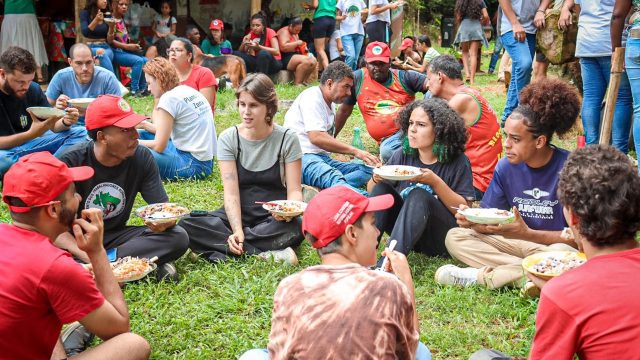 Plantio de árvores marca a celebração de 14º aniversário do assentamento Dênis Gonçalves,Minas Gerais, Foto: Dowglas Silva