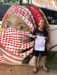 Crianças Sem Terrinha da Escola Itinerante Herdeiros da Luta de Porecatú no Município de Porecatú-PR, Foto: Comunicação-PR