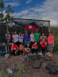 Turmas de escolarização de jovens e adultos e de agentes populares de educação em saúde, do centro de formação Elizabeth e João Pedro Teixeira. Foto: MST-PB