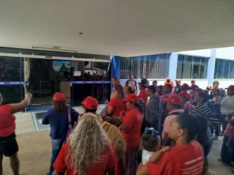MST ocupa Companhia de Desenvolvimento do Vale São Francisco- CODEVASF, em Juazeiro (BA), Foto: MST-BA