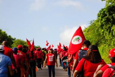 Cerca de 800 militantes do MST marcham em direção a capital potiguar para acampamento durante a Semana Camponesa, Foto: MST-RN