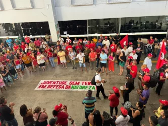MST ocupa Secretaria de Educação do Ceará para cobrar investimento na educação do campo, Foto: MST-CE