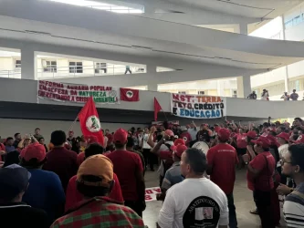 MST ocupa Secretaria de Educação do Ceará para cobrar investimento na educação do campo, Foto: MST-CE