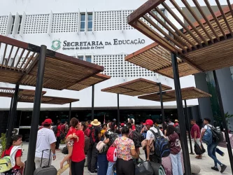 MST ocupa Secretaria de Educação do Ceará para cobrar investimento na educação do campo, Foto: MST-CE