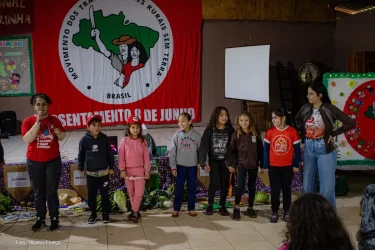 Jornada Sem Terrinha da Região Centro do PR. Assentamento 8 de Junho, em Laranjeiras do Sul-PR, Foto: Thiarles França