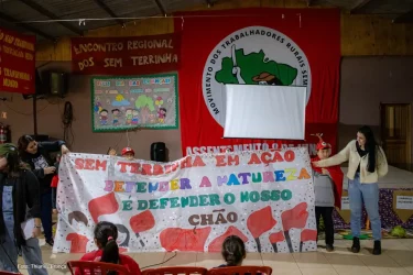Jornada Sem Terrinha da Região Centro do PR. Assentamento 8 de Junho, em Laranjeiras do Sul-PR, Foto: Thiarles França
