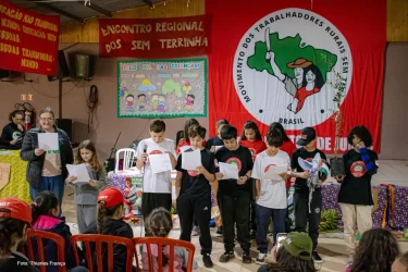 Jornada Sem Terrinha da Região Centro do PR. Assentamento 8 de Junho, em Laranjeiras do Sul-PR, Foto: Thiarles França