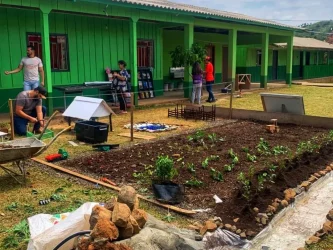 Na Escola Itinerante Caminhos do Saber, no Assentamento Maila Sabrina, em Ortigueira-PR, Foto: MST-PR