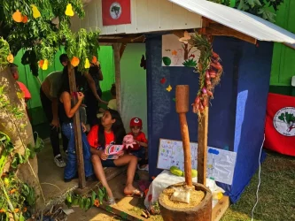 Na Escola Itinerante Caminhos do Saber, no Assentamento Maila Sabrina, em Ortigueira-PR, Foto: MST-PR