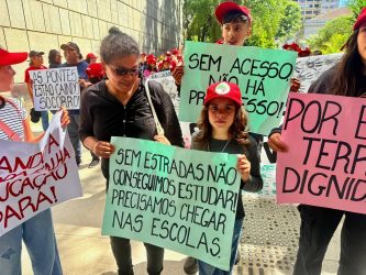 Encontro Estadual das crianças Sem Terrinha, com atividades em Porto Alegre e Nova Santa Rita. Foto: MST-RS