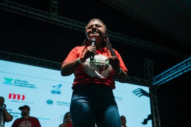 Plenária de abertura da Cúpula dos povos, Foto: Eduardo Moura / MST