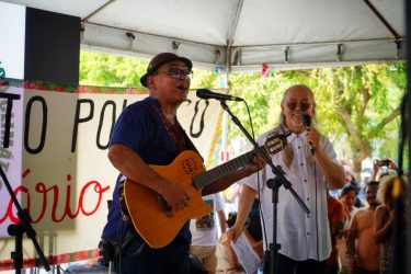 Cúpula dos Povos encerrou suas atividades com um poderoso instrumento de luta e solidariedade: o Banquetaço, Foto: Bruno Ortega / MST