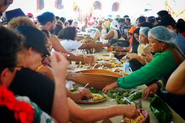 Cúpula dos Povos encerrou suas atividades com um poderoso instrumento de luta e solidariedade: o Banquetaço, Foto: Laís Alana / MST-MA