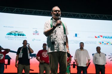 Plenária de abertura da Cúpula dos povos, Foto: Eduardo Moura /MST
