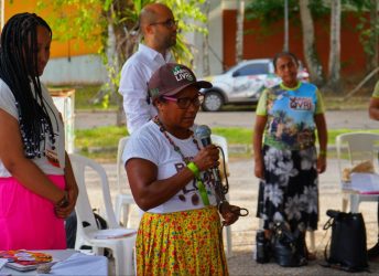 Mobilizações de povos e comunidades tradicionais pela proteção jurídica e gestão dos seus territórios, Foto: Laís Alana / MST-PR