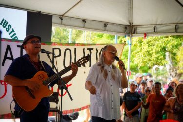 Cúpula dos Povos encerrou suas atividades com um poderoso instrumento de luta e solidariedade: o Banquetaço, Foto: Bruno Ortega / MST