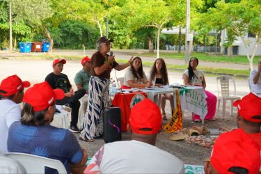 Mobilizações de povos e comunidades tradicionais pela proteção jurídica e gestão dos seus territórios, Foto: Laís Alana / MST-PR