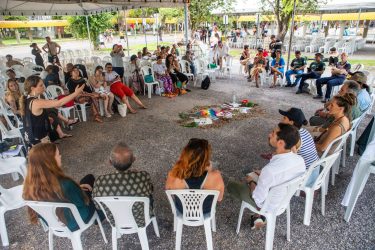 Mobilizações de povos e comunidades tradicionais pela proteção jurídica e gestão dos seus territórios, Foto: Breno Ortega / MST-PR