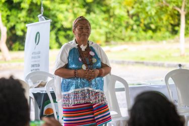 Mobilizações de povos e comunidades tradicionais pela proteção jurídica e gestão dos seus territórios, Foto: Breno Ortega / MST-PR