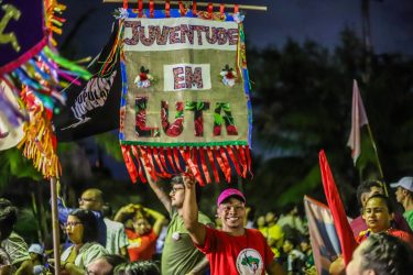 Plenária Mundial de Juventude reuniu jovens do campo e da cidade o Brasil. Foto: Priscila Ramos / MST